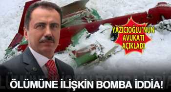 Yazıcıoğlu: Helikopter kazası sonrasına ait görüntüler var