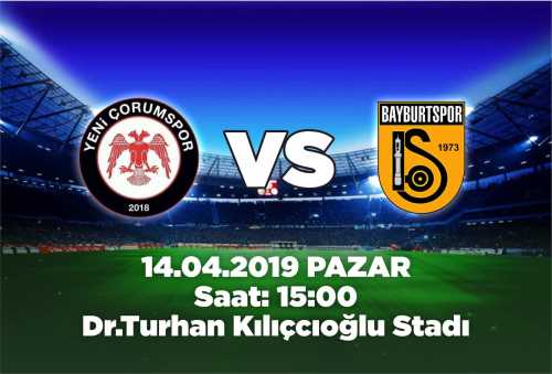 Yeni Çorumspor-Bayburtspor maçı