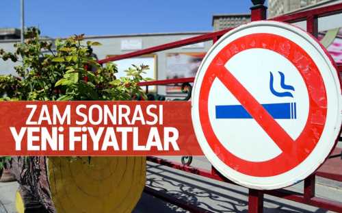 Yeni sigara fiyatları