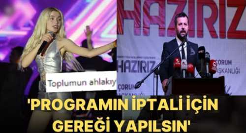 Yeniden Refah Partisi Tilki Konseri İptal edilmeli