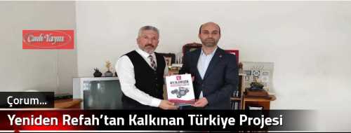 Yeniden Refah’tan Kalkınan Türkiye Projesi