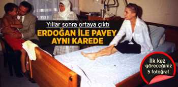 Yıllar önce  Erdoğan,CHP'li Şafak Pavey'i Ziyaret Etmiş