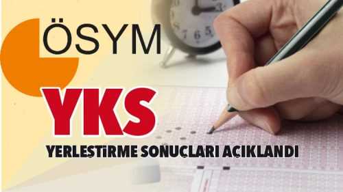 YKS 2025 yerleştirme sonuçları açıklandı!