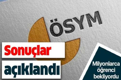 YKS sonuçları açıklandı