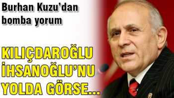 YOLDA GÖRSE ADAYI EKMELEDDİN BEYİ TANIMAZ