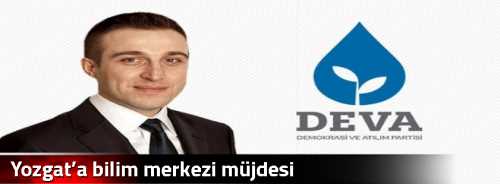 Yozgat’a Bilim Merkezi Kuruluyor