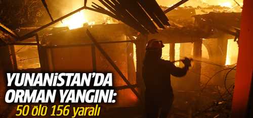 Yunanistan Cayır Cayır Yanıyor