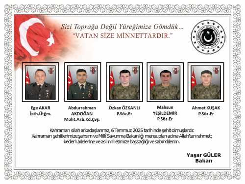 Yüreğimizi yakan haber Irak’ın kuzeyinden geldi!
