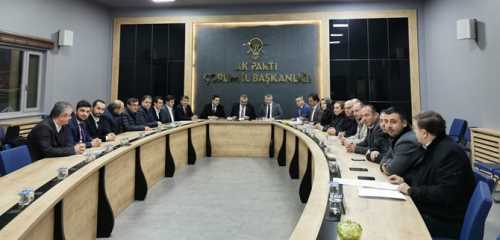 Yusuf Ahlatcı Meclis Üyeleriyle Bir Araya Geldi