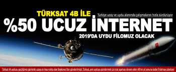 Yüzde 50 ucuz internet
