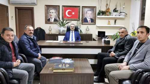 Zanaatkarlardan Ahlatcı’ya teşekkür ziyareti