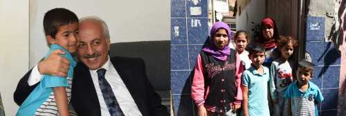 Zeki Gül'den küçük Irak'lı Hale'nin ailesine ziyaret