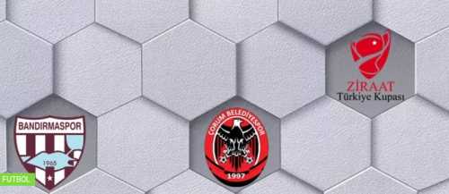 Ziraat Kupası  Bandırma spor - Çorum Belediye spor Maçı