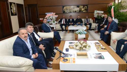 ZİRAAT ODASI BAŞKANLARI GÜL'Ü ZİYARET ETTİLER