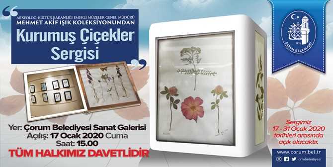 “Kurumuş Çiçekler” Sergisi