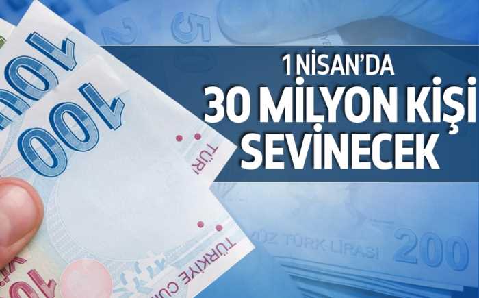 1 Nisan’da 30 milyon kişi sevinecek
