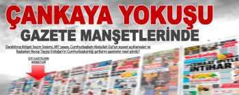 1.SAYFA GAZETE MANŞETLERİ