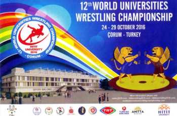 12. Dünya Üniversiteler Güreş Şampiyonası Çorum'da