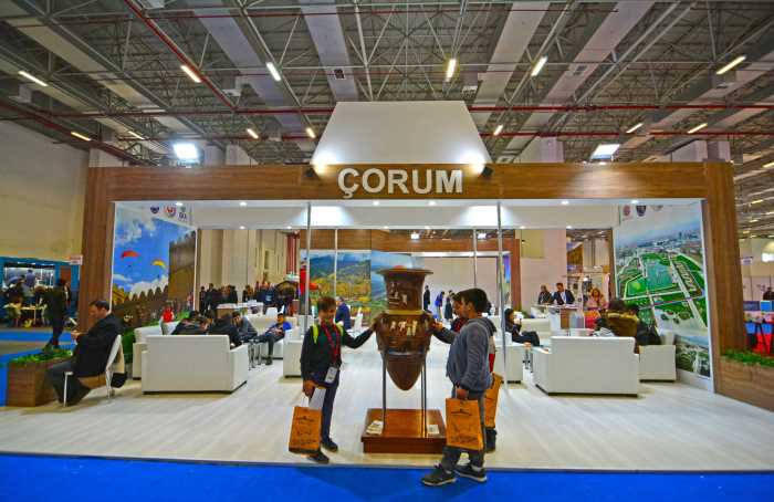 12.Travel Turkey Turizm Fuarında Çorum tanıtımı