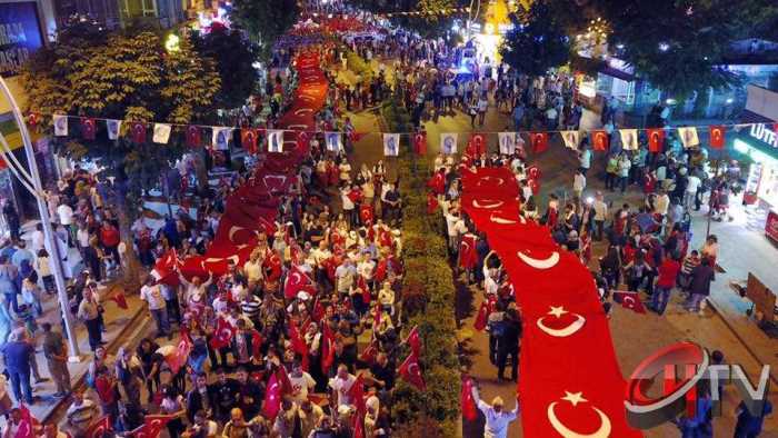 15 Temmuz 7.yılında Çorum'da etkinliklerle anıldı 