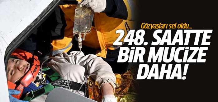 248 Saat sonra 17 yaşındaki Aleyna sağ kurtuldu!