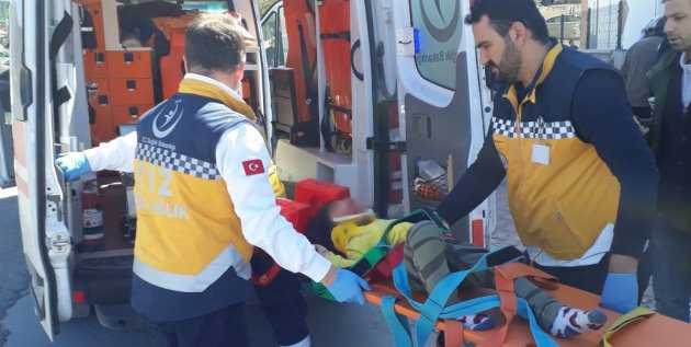 3 yaşındaki çocuk 3. kattan düştü