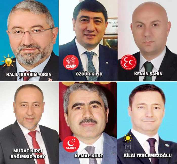 31 Mart seçimlerinin Kesin aday Listesi 