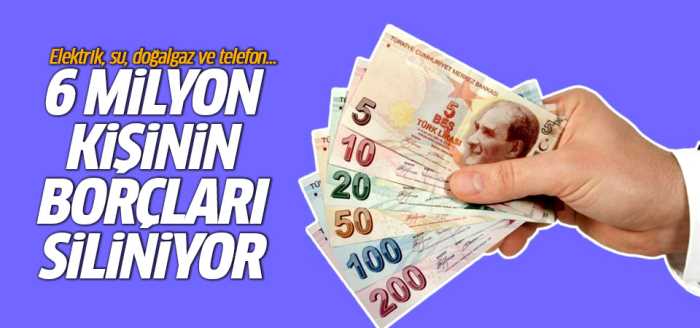 6 milyon kişinin icra borçları siliniyor!