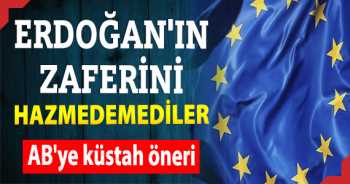 AB Erdoğan'ın başarısını hazmedemedi