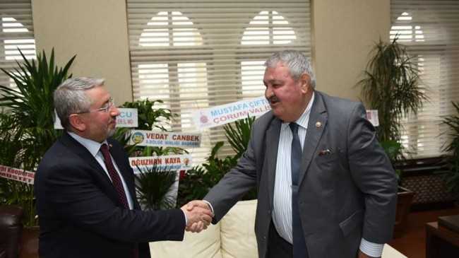 Adnan Türkoğlu'ndan Tebrik ziyareti