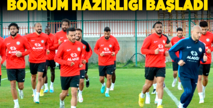 AHL ÇORUM FK'nın Bodrum Yolculuğu Başladı