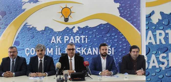 Ahlatçı "Çorum için 3 aşamalı bir eylem Planım var"
