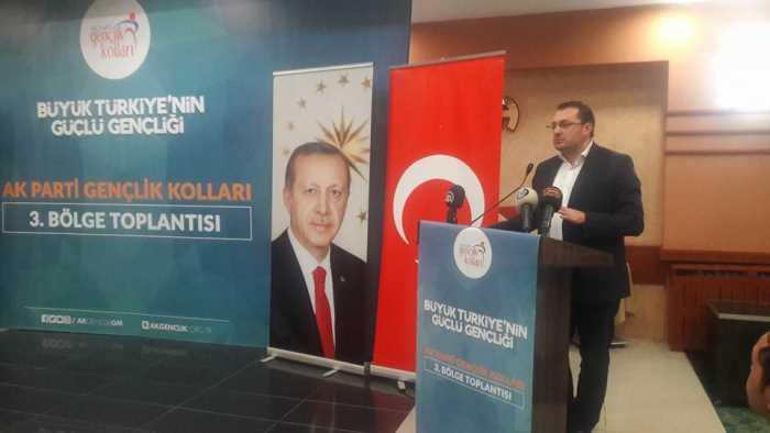 AK Parti  Gençlik kolları 3. Bölge Teşkilat Toplantısı Çorum'da yapıldı