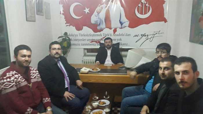 AK Parti Çorum İl Gençlik Kolları  STK ziyaretlerini sürdürüyor