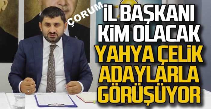 AK Parti Çorum Yeni İL Başkanını Arıyor!