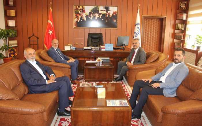 Ak Parti’den İl Müftüsü Biçer’e Hayırlı Olsun Ziyareti