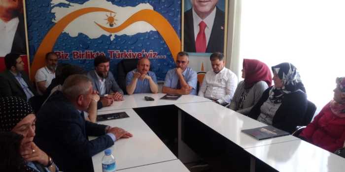 Ak Parti İl başkanı Karadağ, Durmak Bilmiyor