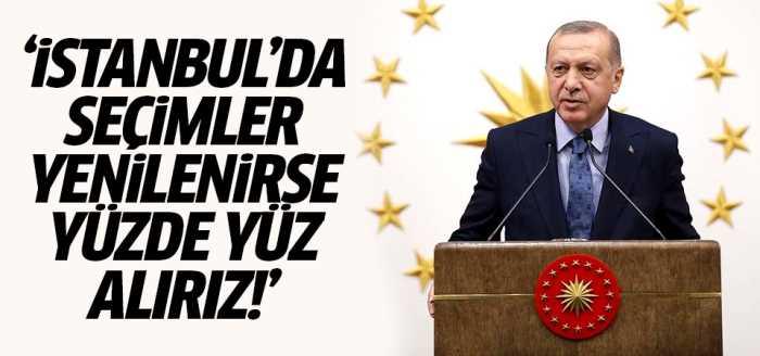 Ak Parti İstanbul'da seçimler yenilenirse yüzde yüz kazanırız!