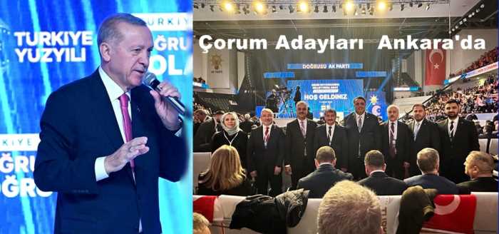 AK Parti milletvekili adayları Ankara'da