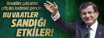 AK Parti'nin seçim beyannamesini açıkladı