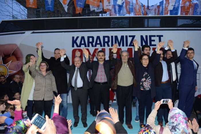 AK Parti Ulukavak’ta Seçim Bürosu Açtı