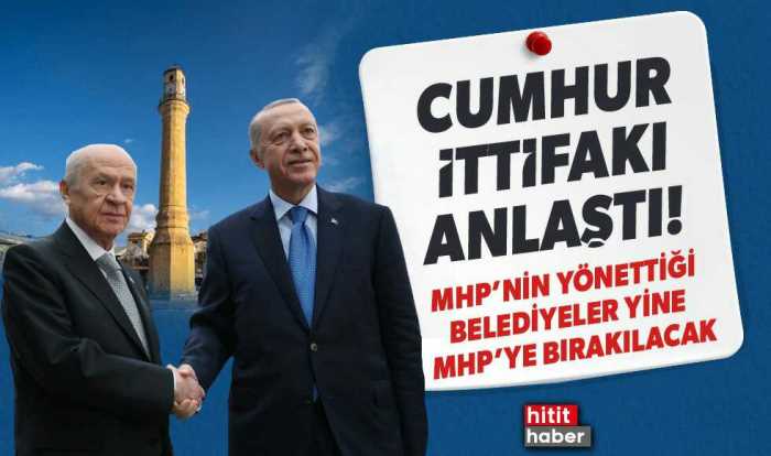 AK Parti ve MHP Seçim Öncesi Anlaştı