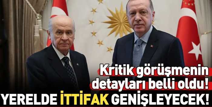 AK Parti ve MHP Yerelde ittifak genişletecek