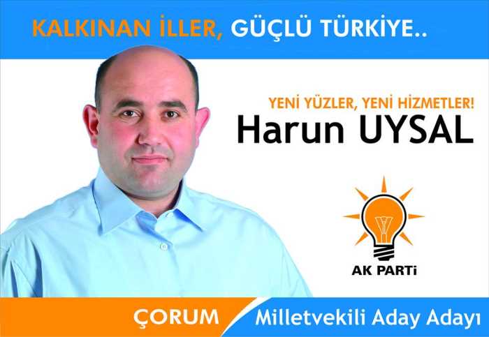AK Parti'ye ilk müracaatı Harun Uysal yaptı