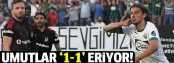 Akhisar Belediyespor : 1 Beşiktaş :1