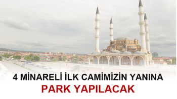 AKŞEMSEDDİN CAMİNİN ÖNÜNE YAKIŞAN  BİR PARK YAPILACAK