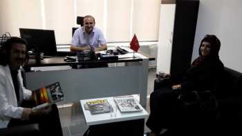 AKSES HABER GENEL YAYIN YÖNETMENİ EBRU ELMASKESER  ÇORUM'DA 