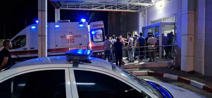 Alaca'da düğünde havaya ateş açıldı İKİ  kişi yaralandı!