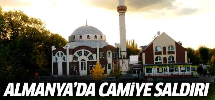 Almanya'da camiye saldırı