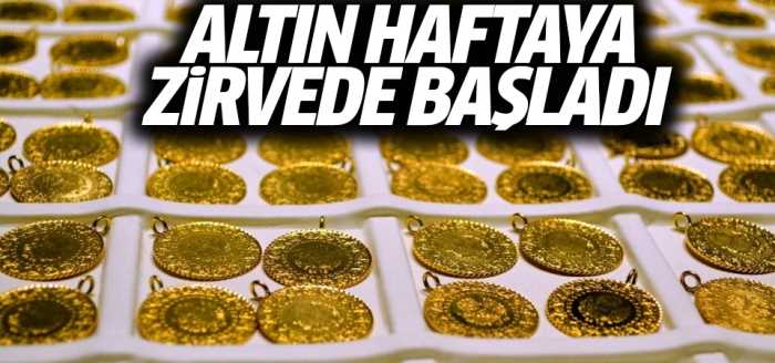 Altın haftaya rekorla başladı